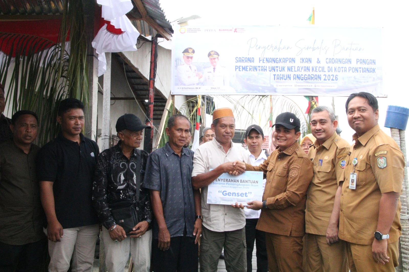 Bantuan Perlengkapan Pemkot Dongkrak Penghasilan Nelayan